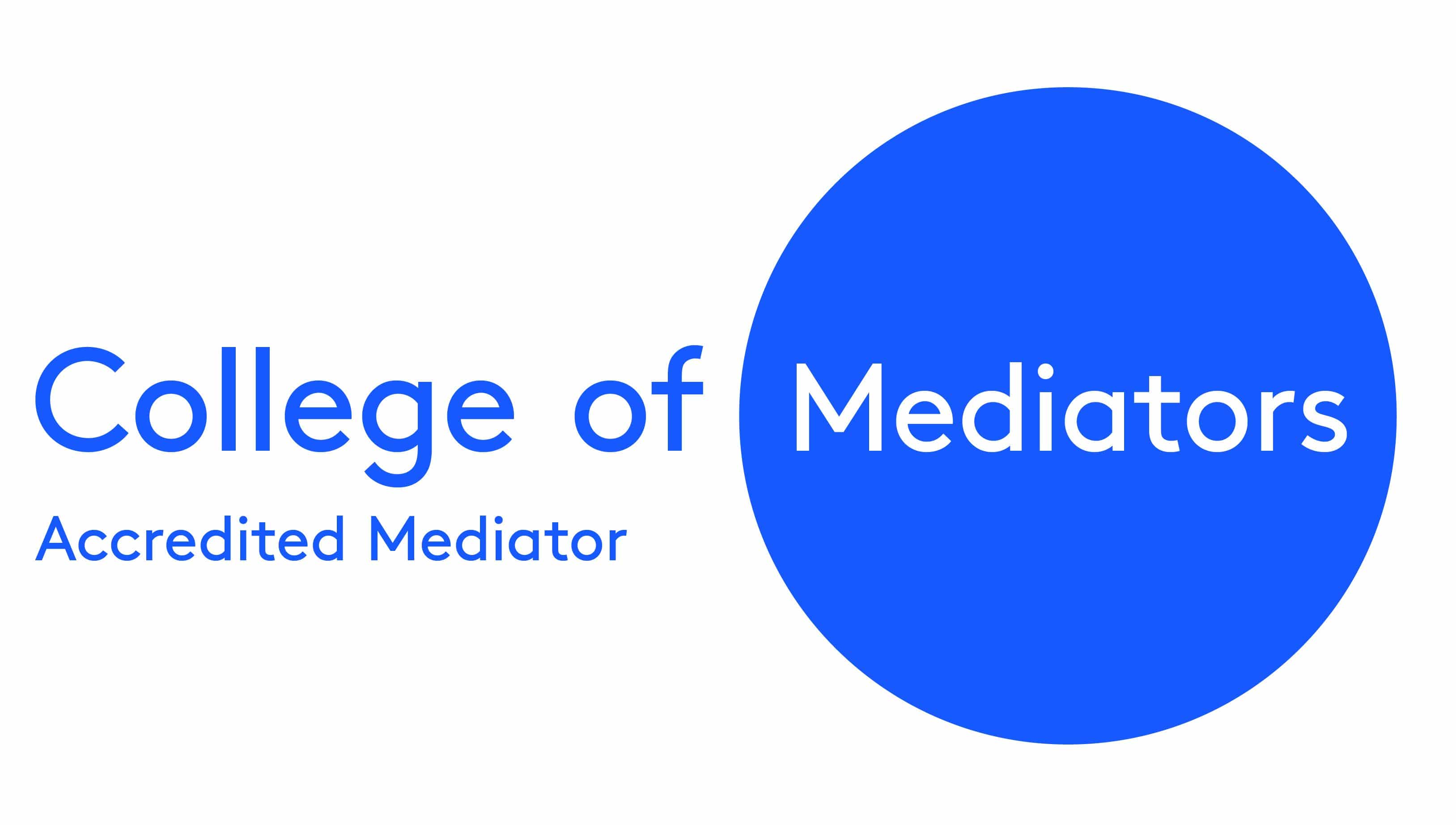 College of Mediators accredited